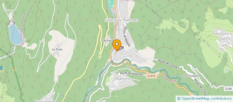 localisation de l'entreprise FD CAPITAL à SALINS-FONTAINE