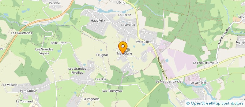 localisation de l'entreprise FD CARRELAGE RENOV  VERNEUIL-SUR-VIENNE