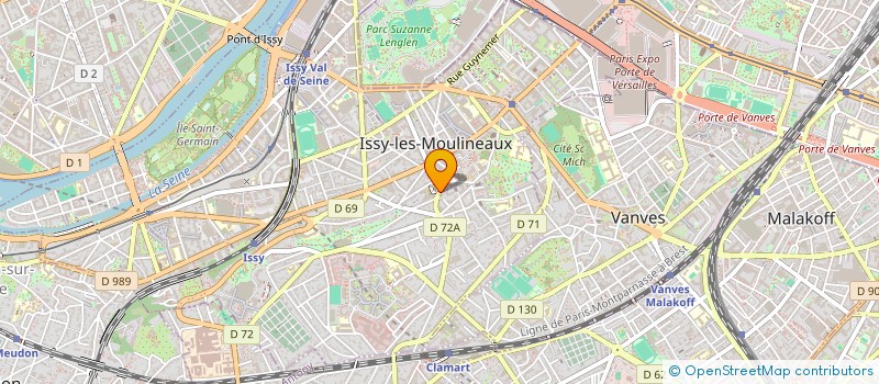 localisation de l'entreprise FD CERTIF EXPERT à ISSY-LES-MOULINEAUX