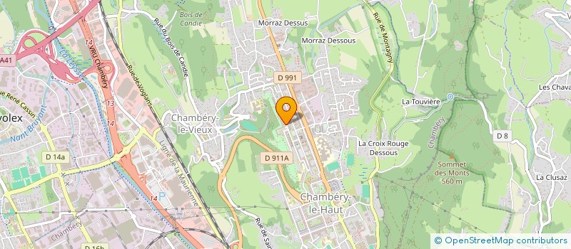 localisation de l'entreprise FD COMPAGNIE  CHAMBERY