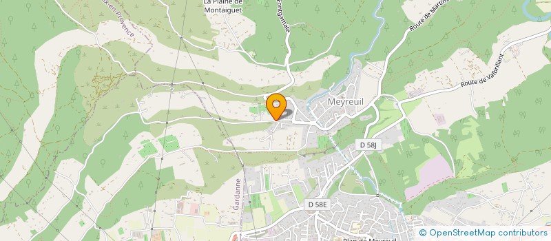 localisation de l'entreprise FD CONSEIL  MEYREUIL