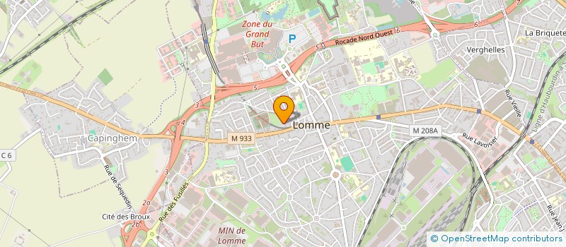 localisation de l'entreprise FD CONSEIL à LILLE