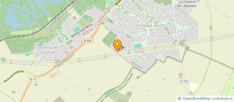 localisation de l'entreprise FD CONSEILS  FONTAINEBLEAU