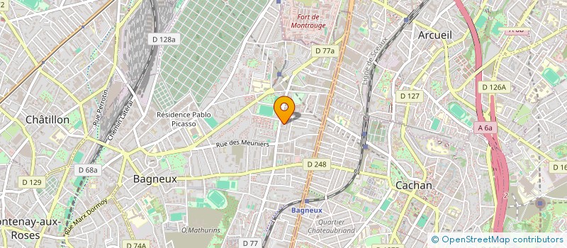 localisation de l'entreprise FD CONSEILS à BAGNEUX