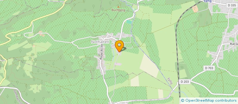 localisation de l'entreprise FD CONSULTING  SAINTE-CROIX-EN-PLAINE