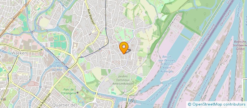 localisation de l'entreprise FD CONSULTING  STRASBOURG