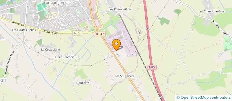 localisation de l'entreprise FD DISTRIBUTION à LONGUE-JUMELLES