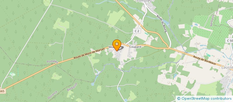 localisation de l'entreprise FD ELEC  POMPIEY