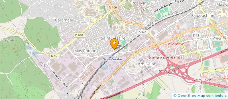 localisation de l'entreprise FD ELECTRO  NIMES