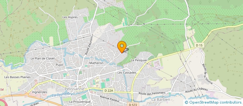 localisation de l'entreprise FD EVASION à PELISSANNE