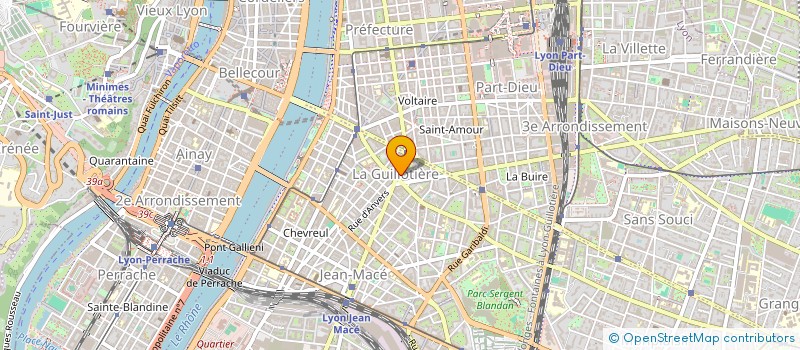 localisation de l'entreprise FD FINANCES  LYON