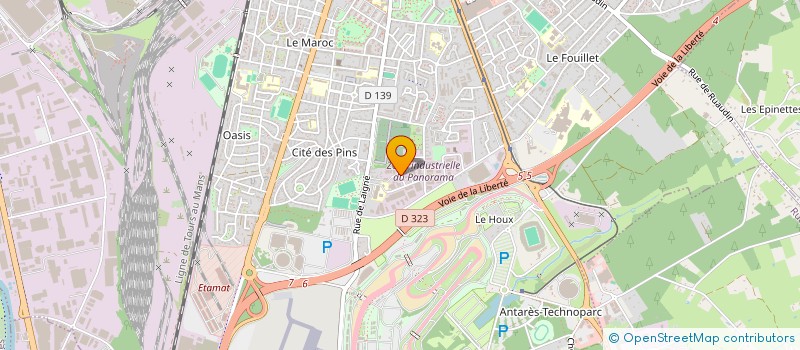 localisation de l'entreprise FD FINANCIERE à LE MANS