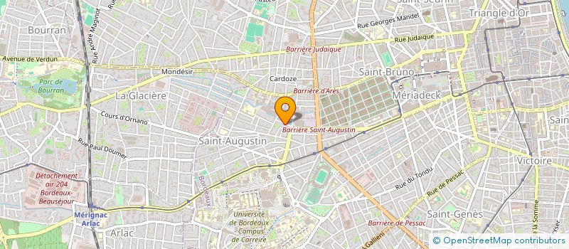 localisation de l'entreprise FD HOLDING  BORDEAUX