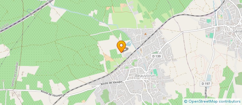 localisation de l'entreprise FD HOLDING  BEAUVOISIN