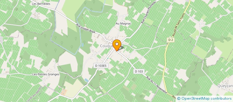 localisation de l'entreprise FD HORIZONS  COUQUEQUES