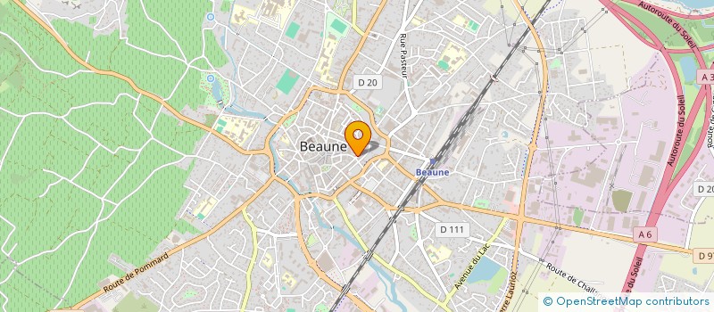 localisation de l'entreprise FD HOSPITALITY à BEAUNE