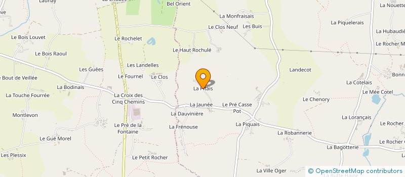 localisation de l'entreprise FD IMMO  MAEN ROCH