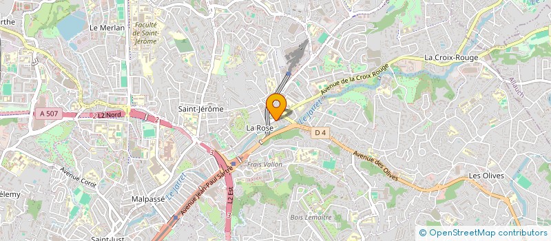 localisation de l'entreprise FD IMMO FONCIER à MARSEILLE