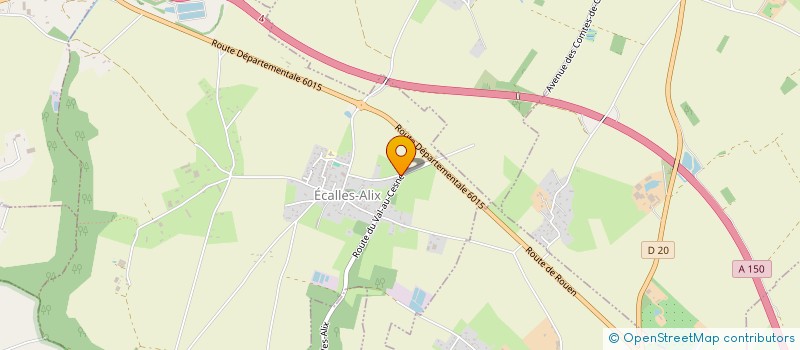 localisation de l'entreprise FD INVEST  ROUMARE