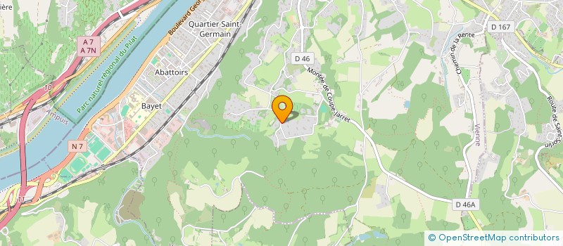 localisation de l'entreprise FD INVEST  VIENNE