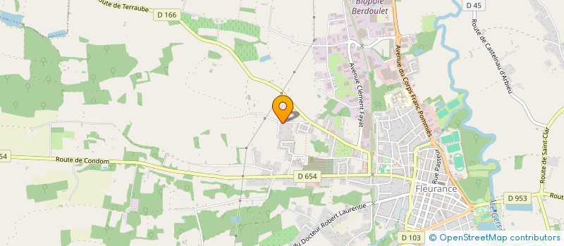 localisation de l'entreprise FD MACONNERIE RENOVATION  URDENS