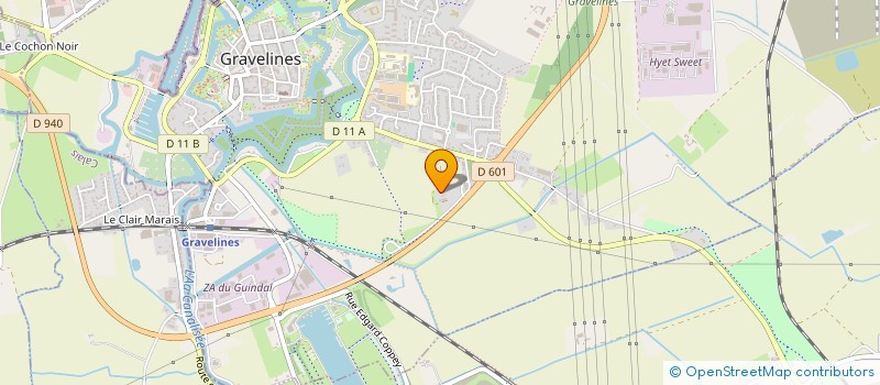 localisation de l'entreprise FD MENUISERIE à GRAVELINES