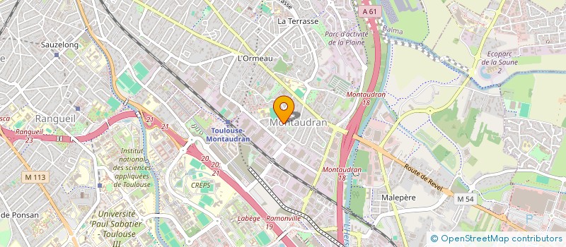 localisation de l'entreprise FD MOE à TOULOUSE