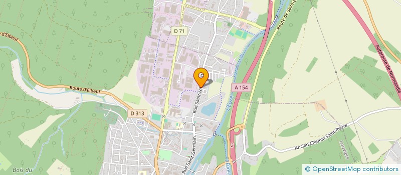 localisation de l'entreprise FD MULTISERVICES  LOUVIERS