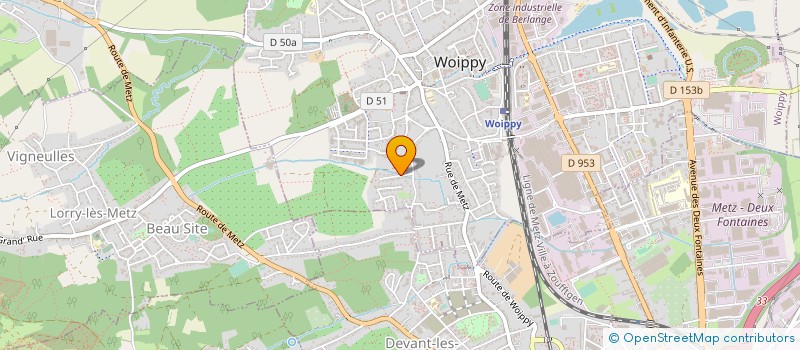 localisation de l'entreprise FD PREMIUM AUTO-MOTO  LORRY-LES-METZ