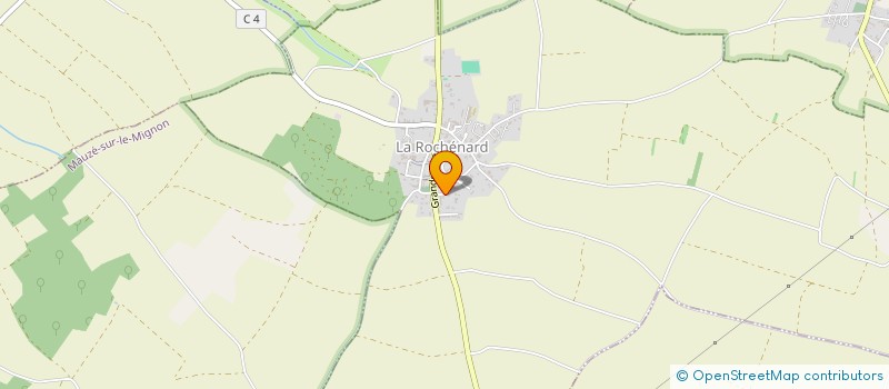 localisation de l'entreprise FD PRESTIGE  LA ROCHENARD