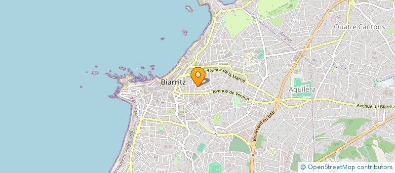 localisation de l'entreprise FD-PROJET à BIARRITZ