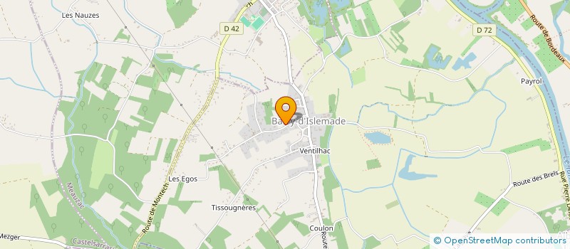 localisation de l'entreprise FD PROMOTION  BARRY D'ISLEMADE