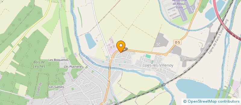 localisation de l'entreprise FD RENOVATION  ISLES-LES-VILLENOY