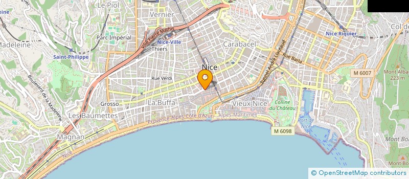 localisation de l'entreprise FD RODRIGUEZ à NICE