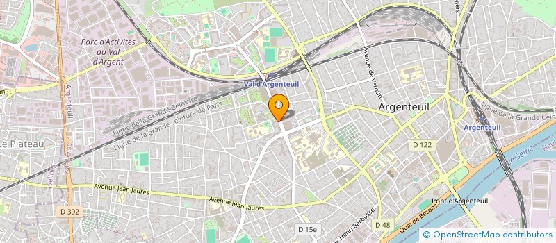 localisation de l'entreprise FD SERVICE PROPRETE  ARGENTEUIL