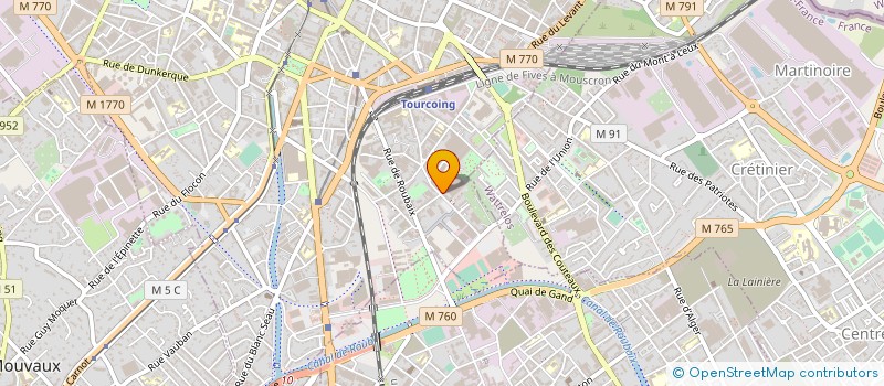 localisation de l'entreprise FD SERVICES  TOURCOING