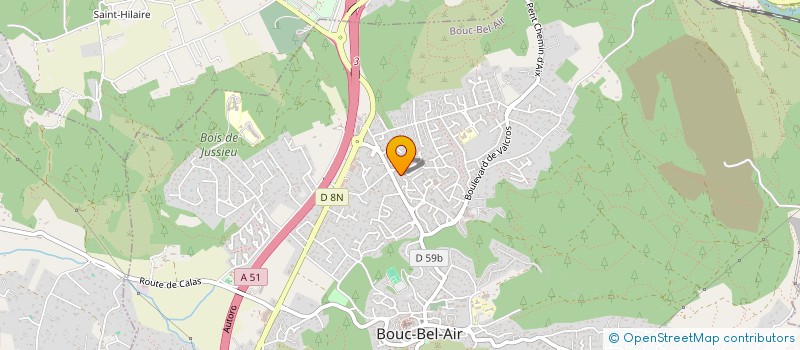 localisation de l'entreprise FD'SI CONSEIL à BOUC-BEL-AIR