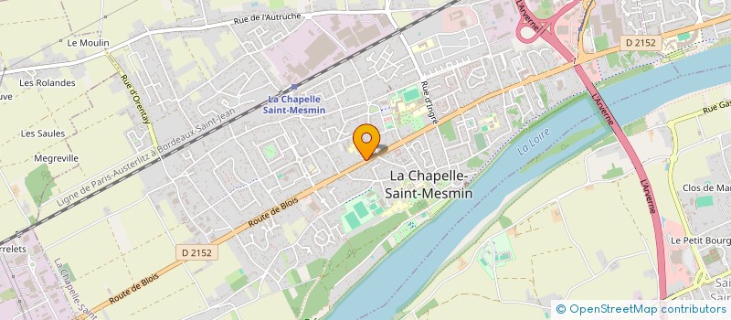 localisation de l'entreprise FD TRAINING à LA CHAPELLE ST MESMIN