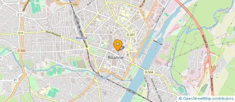 localisation de l'entreprise FD UP CONSULTING à ROANNE