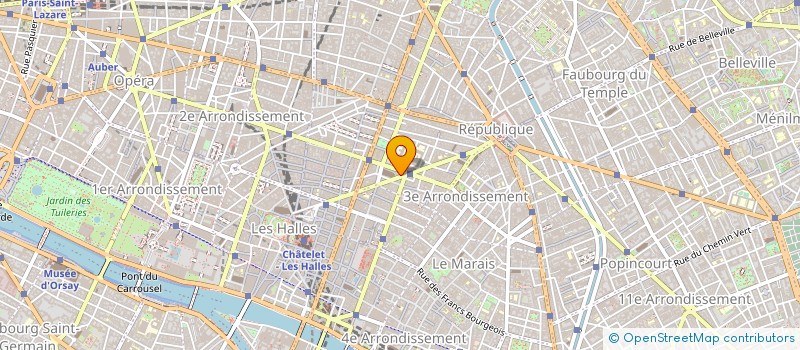 localisation de l'entreprise FD & Z  PARIS