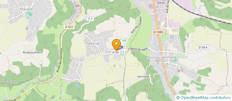 localisation de l'entreprise FD2S PATRIMOINE  MEYRIE