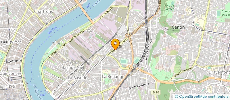 localisation de l'entreprise FD9 LOCATION à BORDEAUX