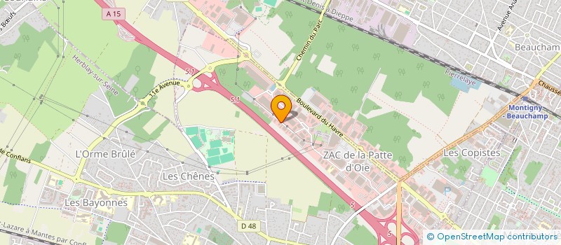 localisation de l'entreprise FDA  HERBLAY-SUR-SEINE