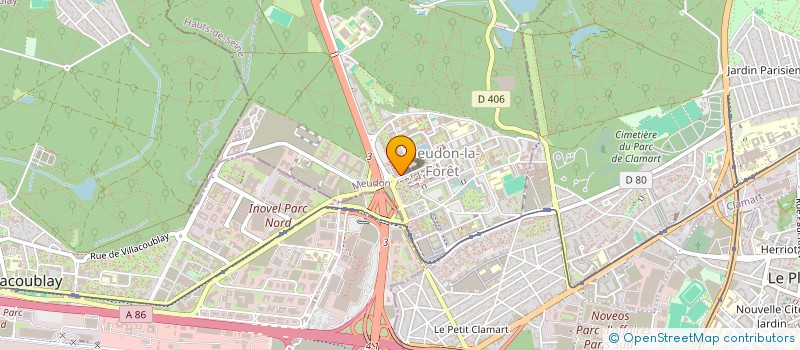 localisation de l'entreprise FDA à MEUDON