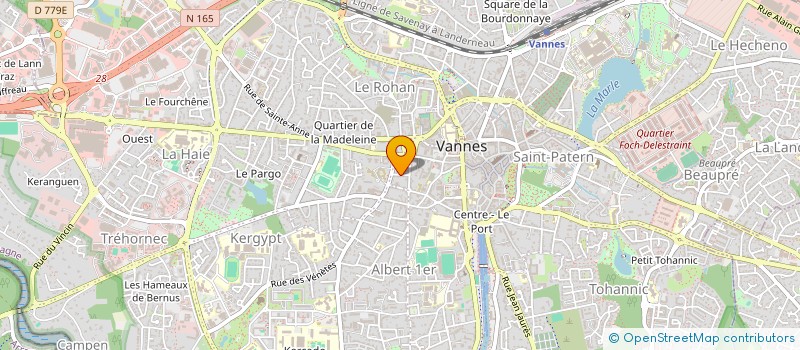 localisation de l'entreprise FDA CONSEIL à VANNES