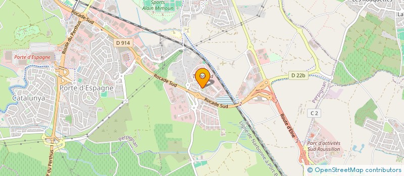 localisation de l'entreprise FDA EXPERTISE  PERPIGNAN