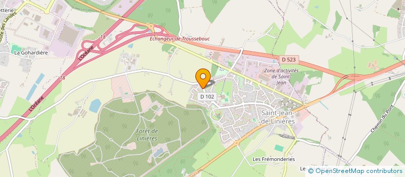 localisation de l'entreprise FDA SARL à SAINT-LEGER-DE-LINIERES