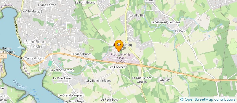 localisation de l'entreprise FDAD  SAINT-BRIAC-SUR-MER