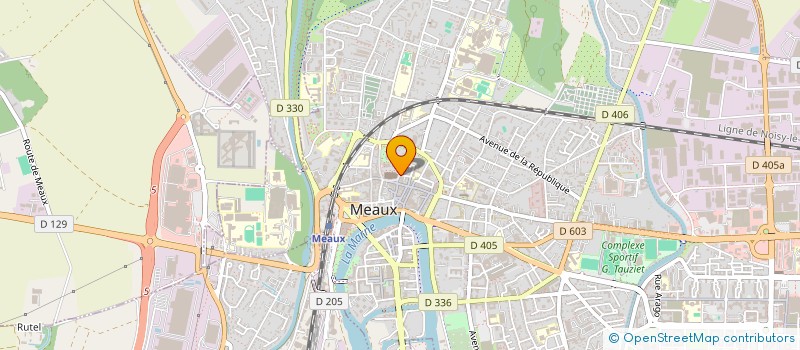 localisation de l'entreprise FDAM  MEAUX