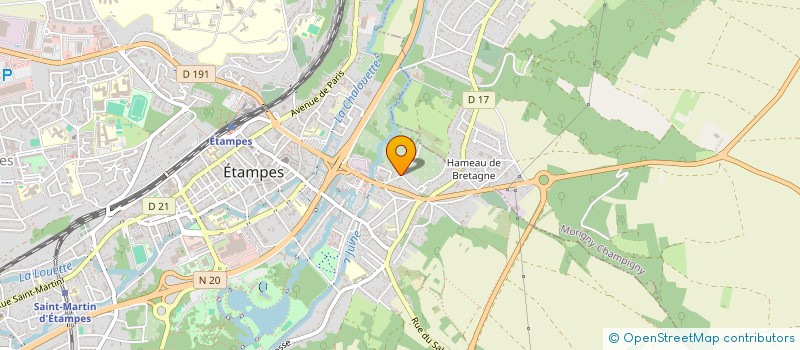 localisation de l'entreprise FDAUTO  ETAMPES